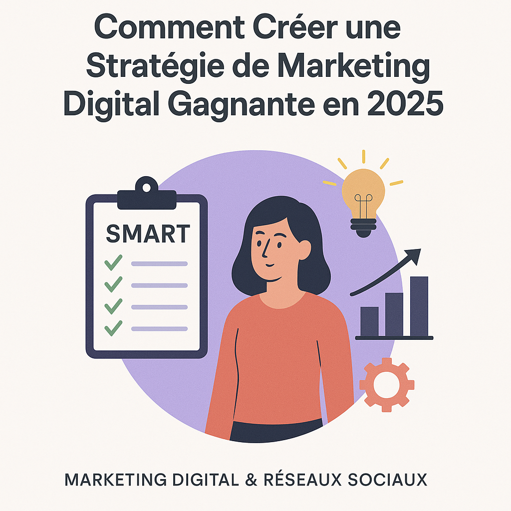Comment Créer une Stratégie de Marketing Digital Gagnante en 2025
